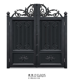 鋁藝庭院別墅門安裝須知