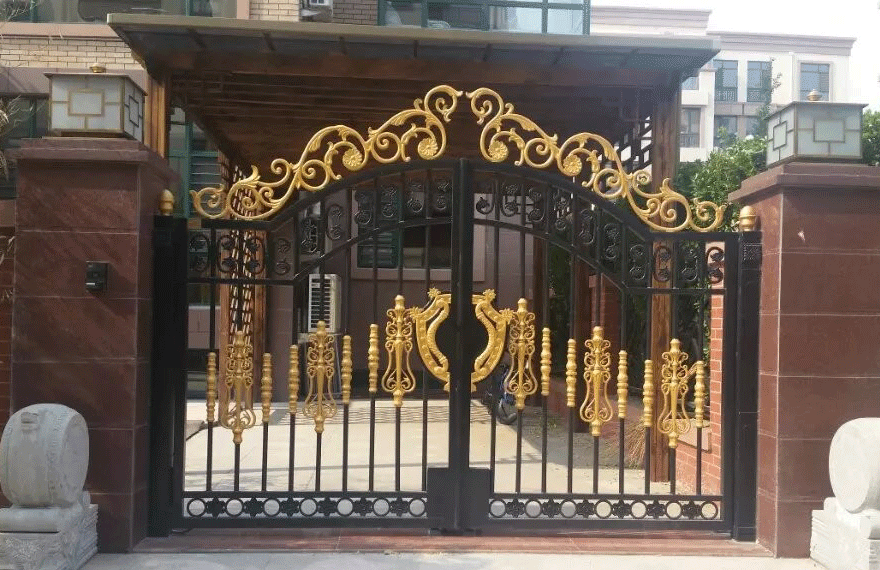 優質的別墅鋁藝大門材質的重要性