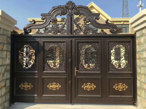 如何打造稱心的庭院別墅鋁藝大門