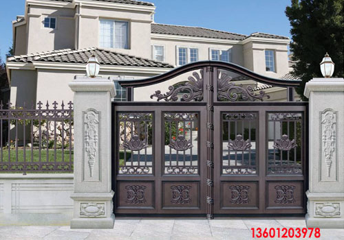 鋁藝別墅大門的安裝注意事項