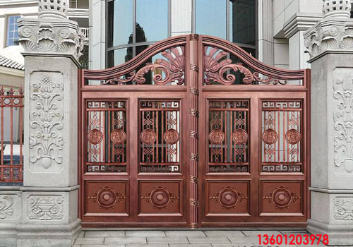 鋁藝別墅大門(mén)維修方法